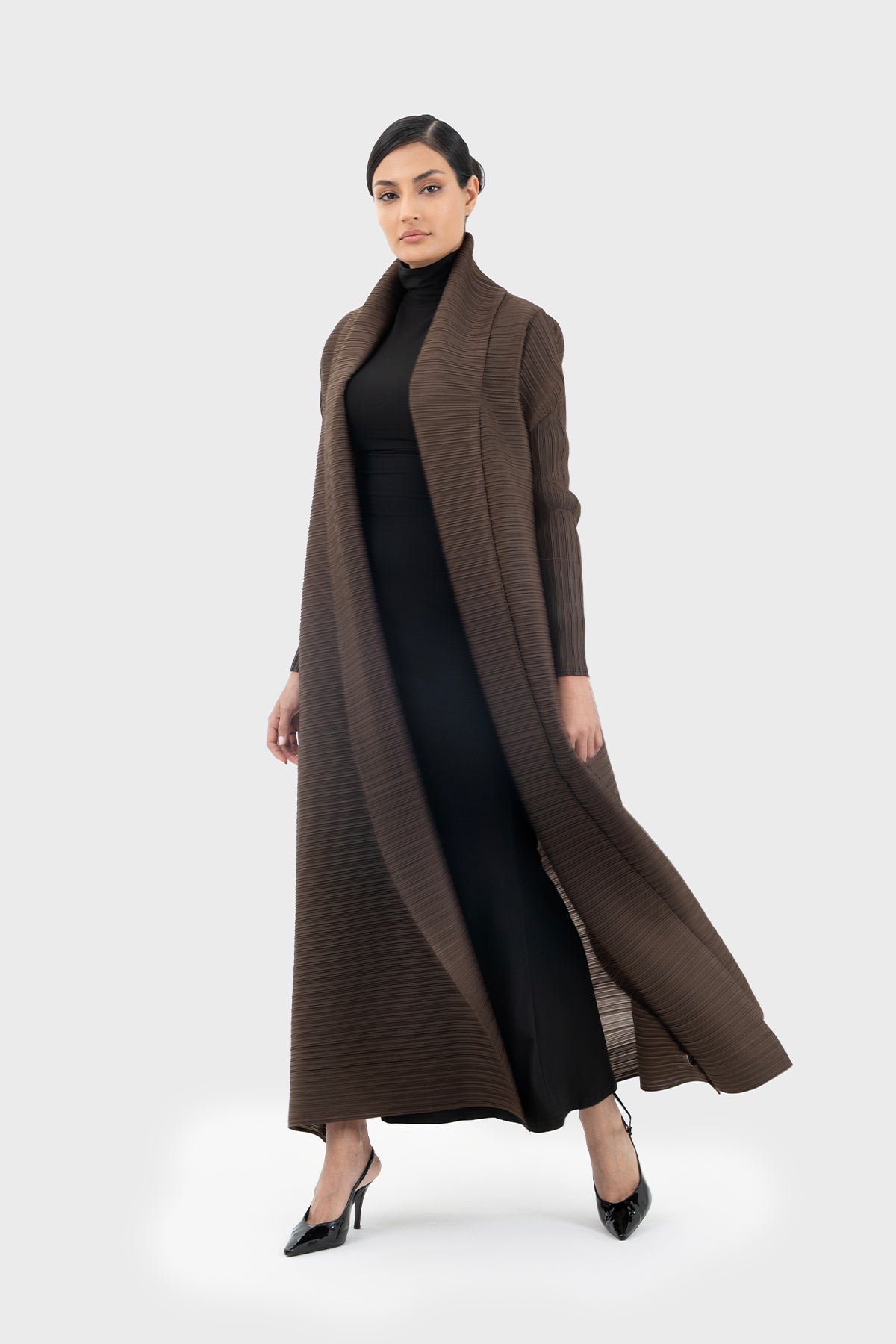 ALAIA PLISSÉ ABAYA
