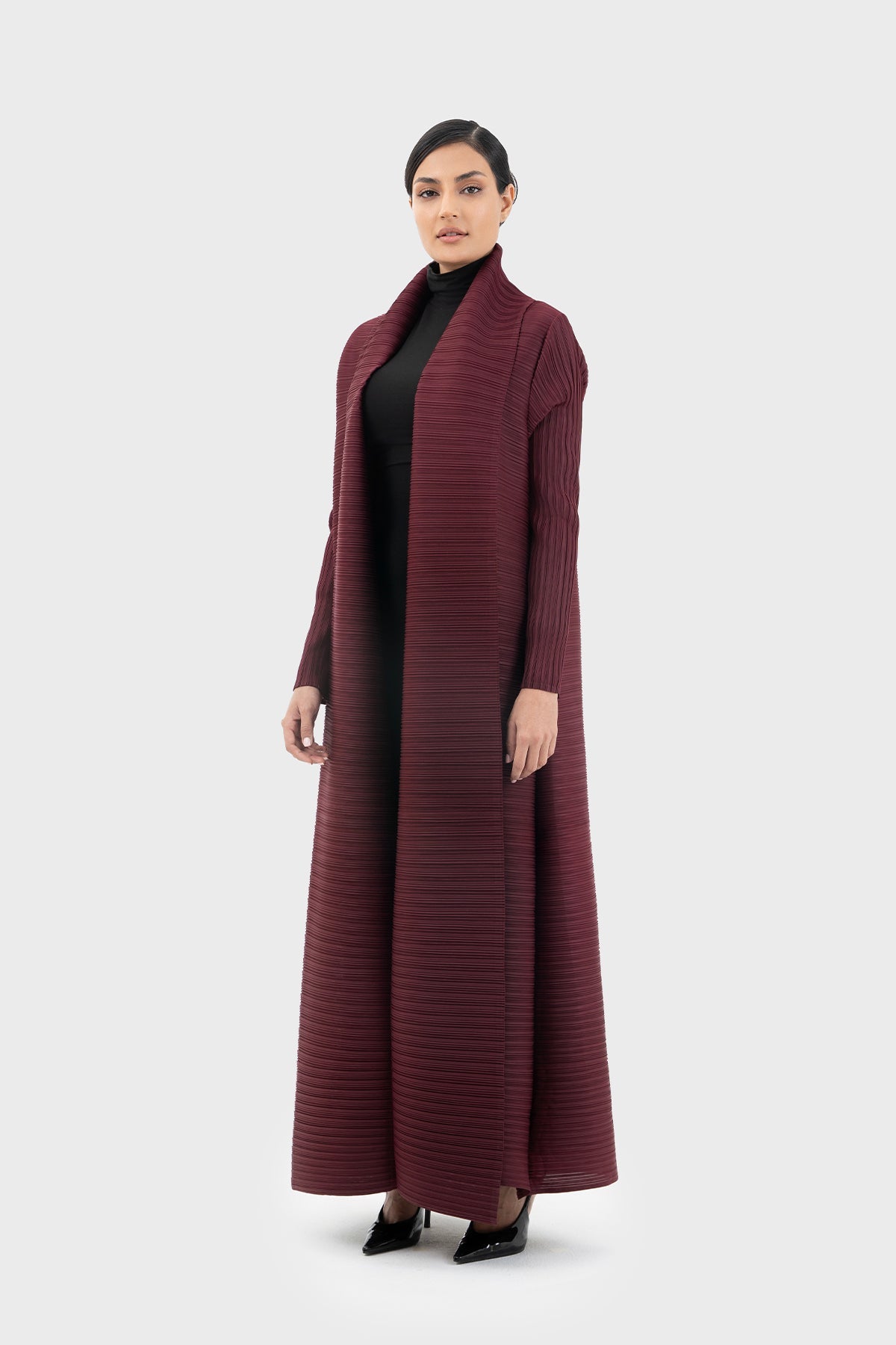 ALAIA PLISSÉ ABAYA